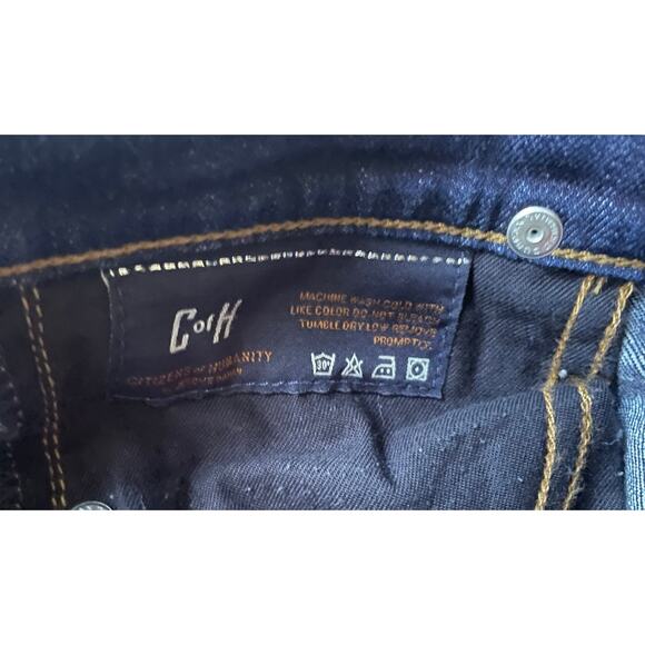 Citizen of Humanity Elson Medium Rise Straight Leg Size 28 jeans Cotton Classic - Picture 6 of 9